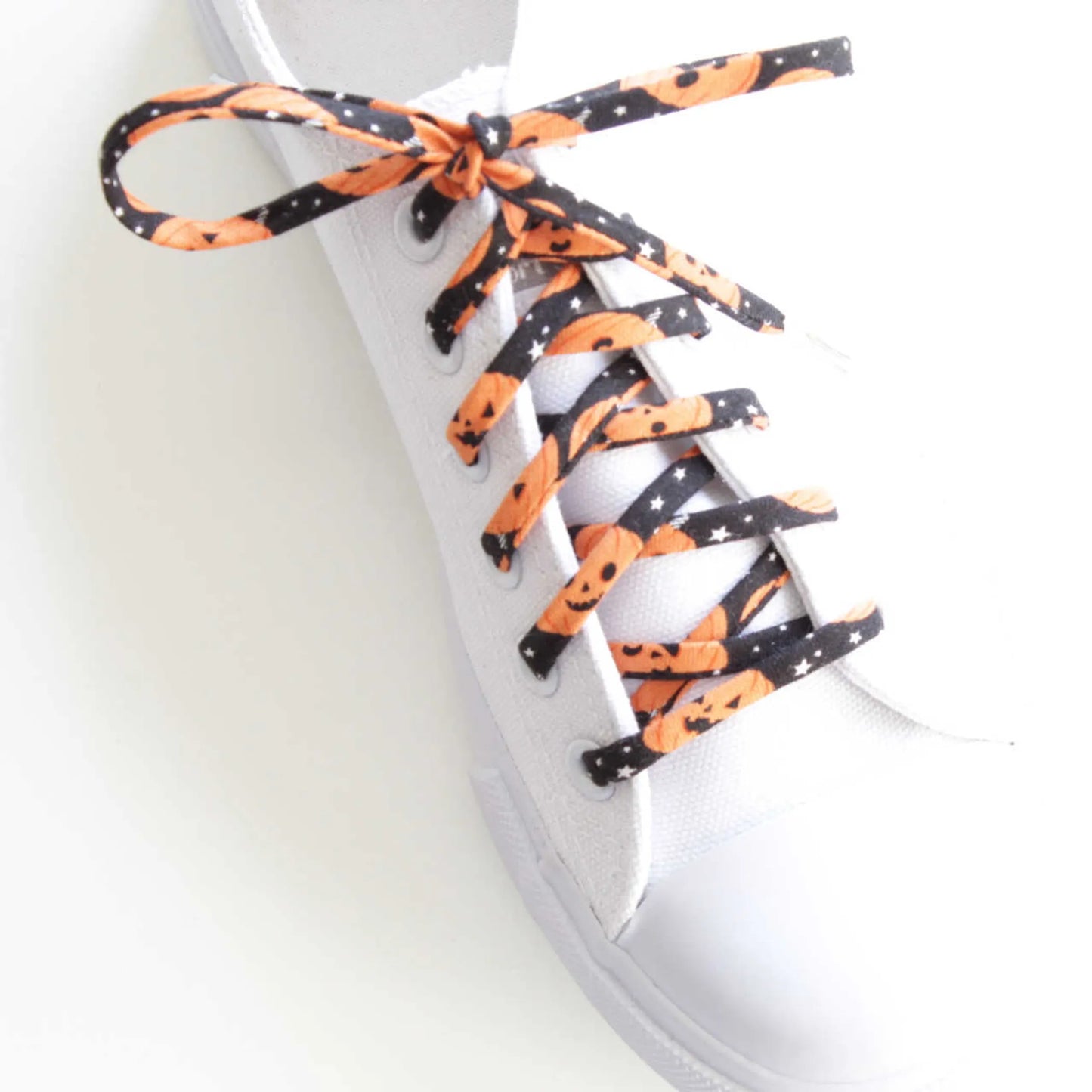 Halloween Pumpkin Jack-O-Lantern Cute Laces