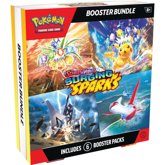 Pokémon Trading Card Game: Scarlet and Violet Surging Sparks Booster Bundle