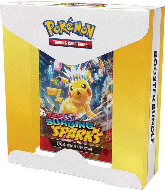 Pokémon Trading Card Game: Scarlet and Violet Surging Sparks Booster Bundle