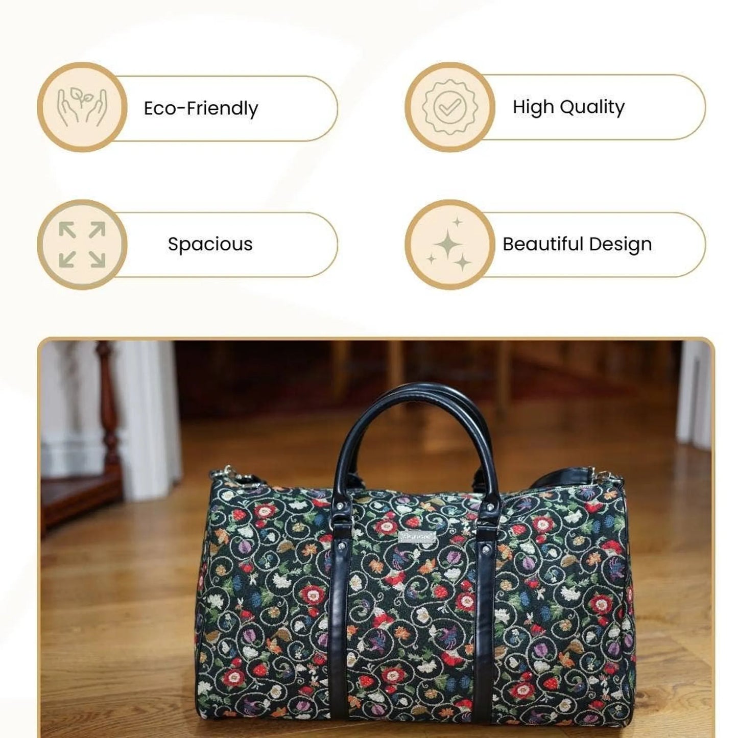 Jacobean Dream Big Women's Weekender Bag