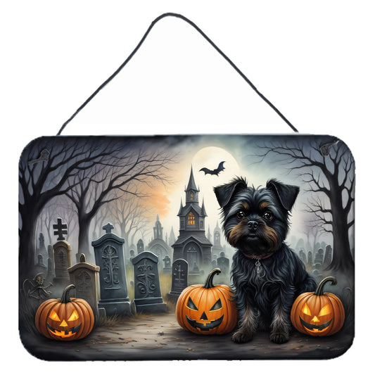 Spooky Halloween Wall or Door Hanging Prints - Size: 8HX12W | Pack Of: 1 | Collection name: Spooky halloween