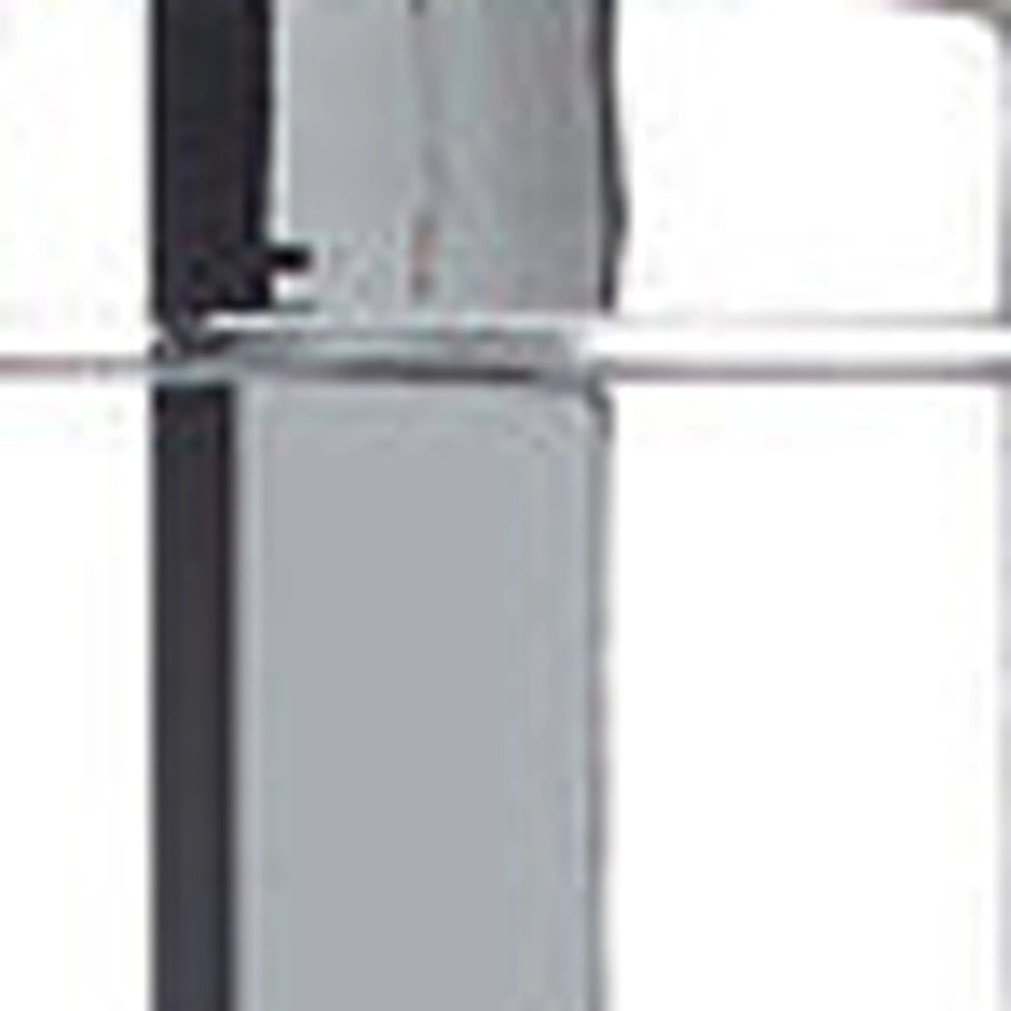 Silver Heavy Duty Plastic Two Chamber Wall Mount Soap Dispenser