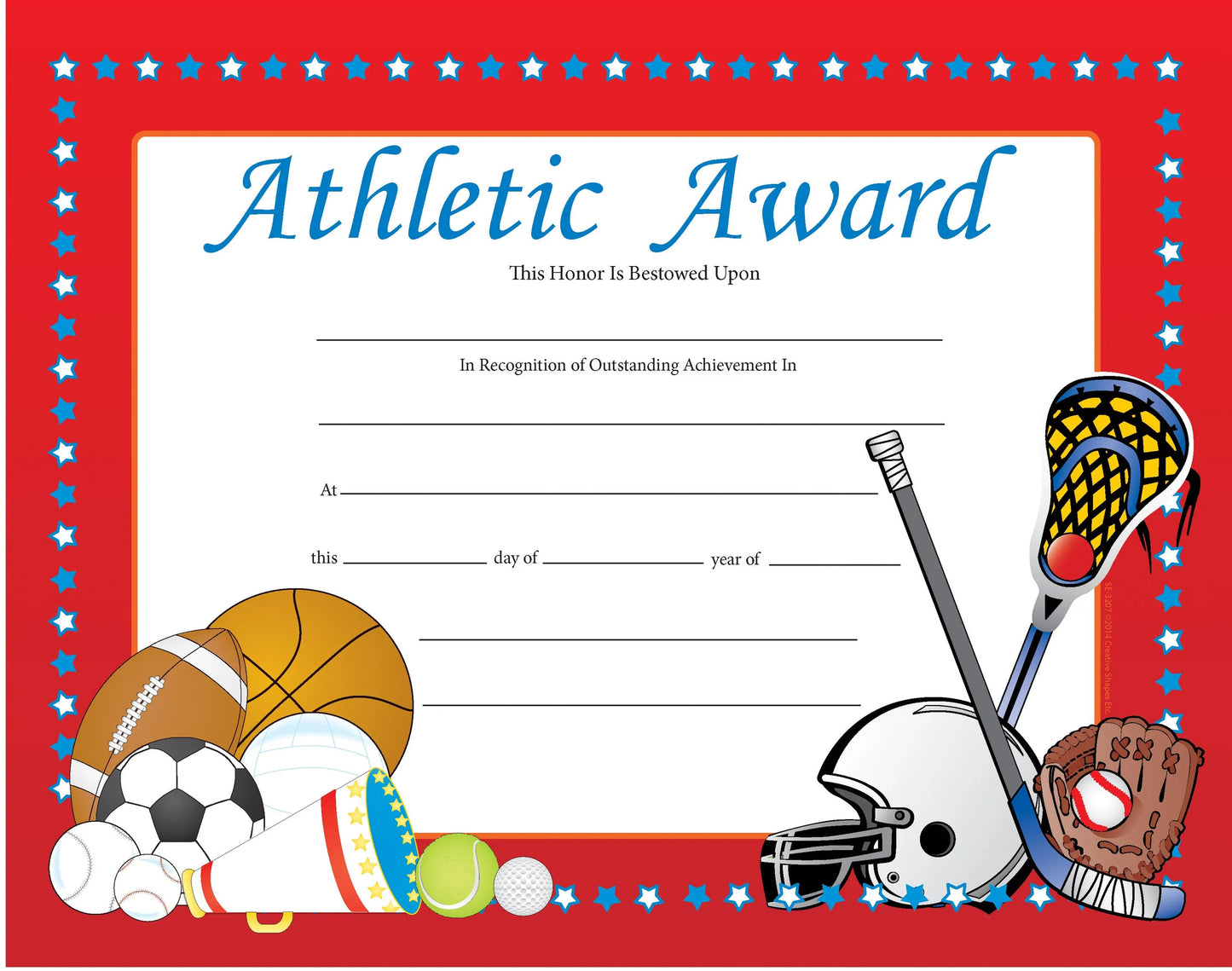 Recognition Certificate