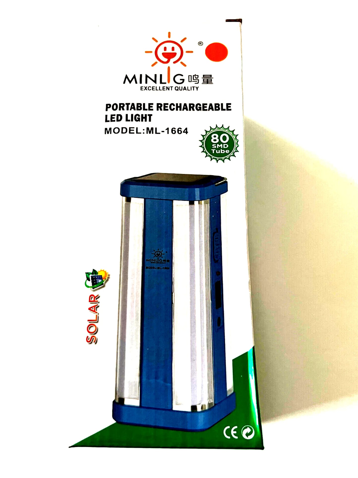 Portable Rechargeable LED Light Emergency Latern Solar