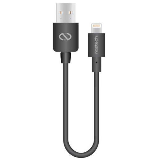Naztech MFi Lightning Charge/Sync USB Cable 6in Black
