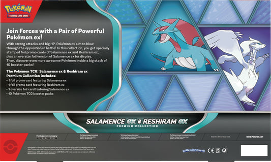 Pokémon - Trading Card Game: Salamence ex & Reshiram ex Premium Collection