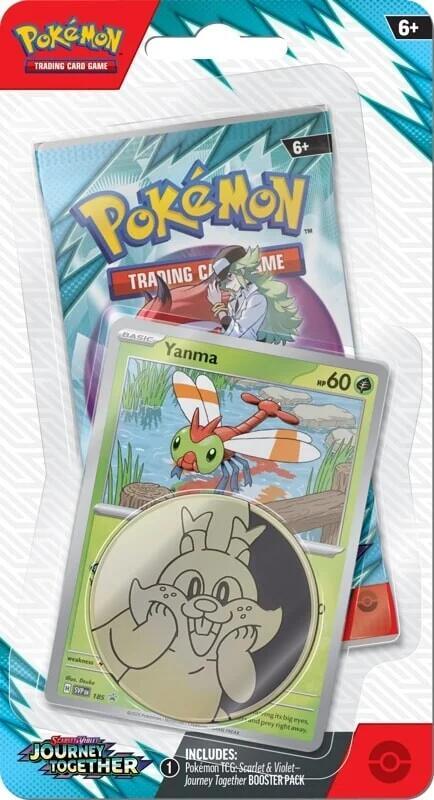 Pokémon Scarlet and Violet Journey Together Single Pack Blister with Coin