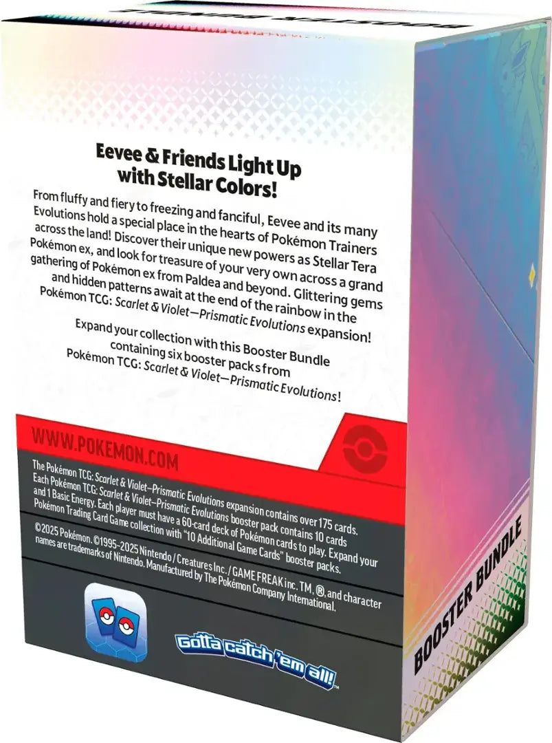 Pokémon TCG Prismatic Evolutions Booster Bundle