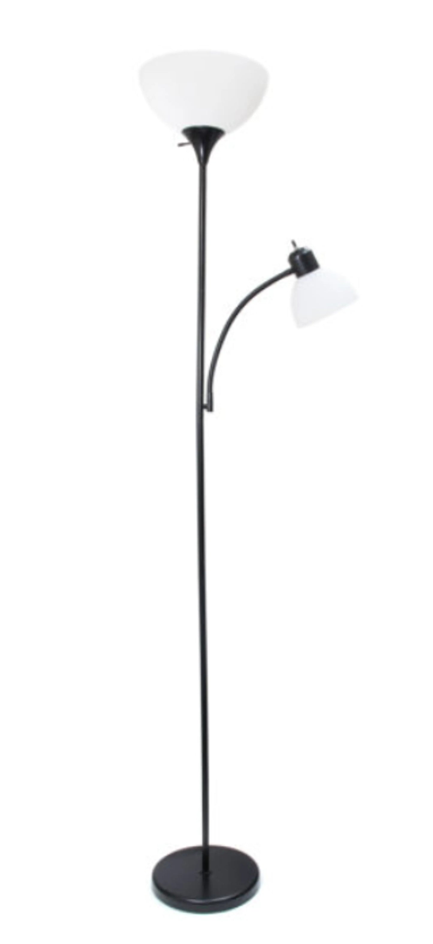 Simple Designs  Floor Lamp with Reading Light
