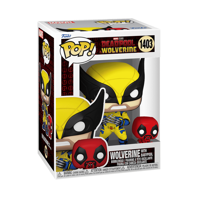 Funko Pop Wolverine with Deadpool #1403