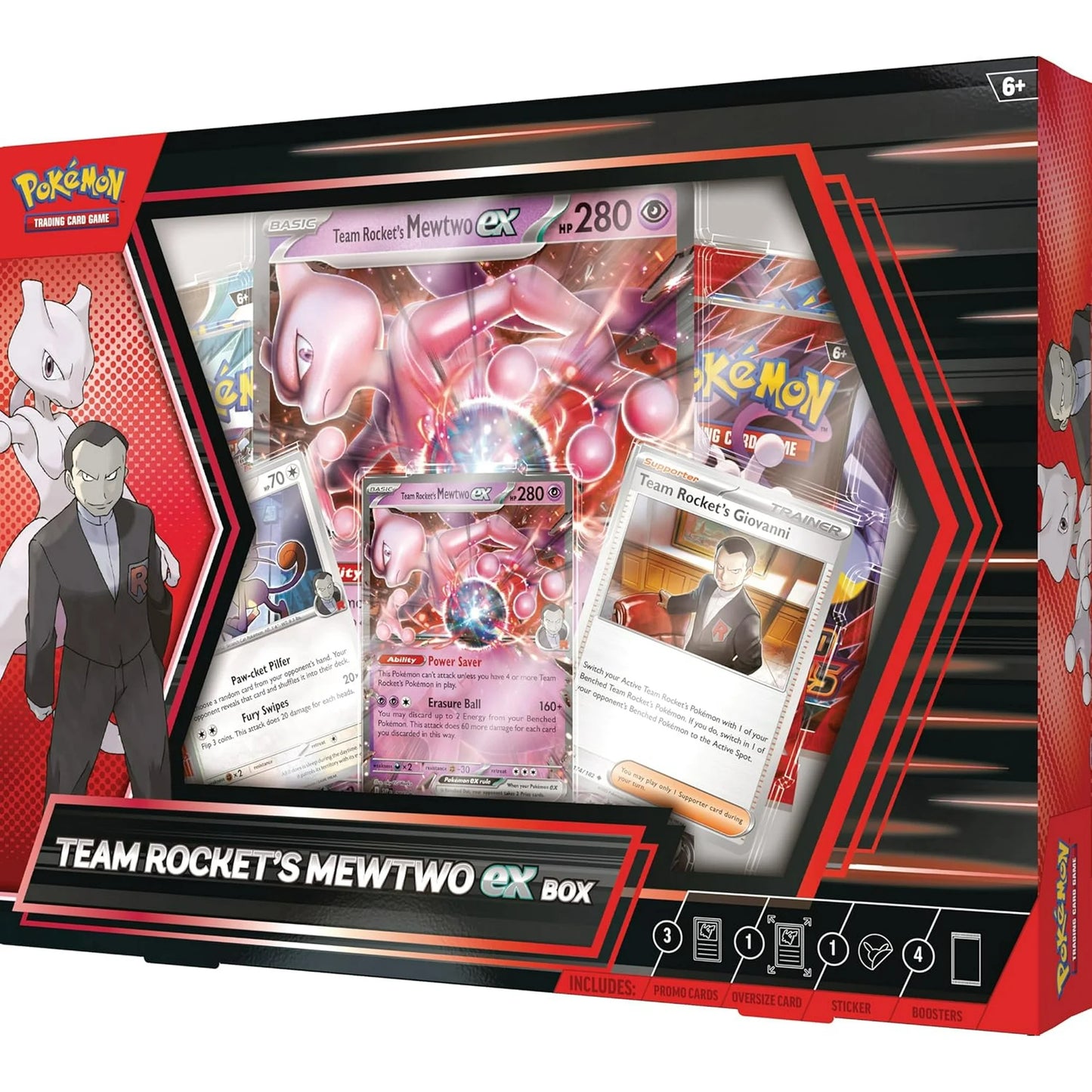 Pokémon TCG: Team Rocket’s Mewtwo ex Box