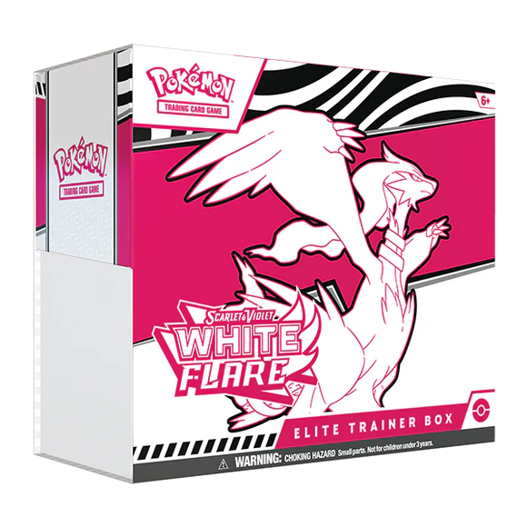 Pokémon Trading Cards Scarlet & Violet 10.5 White Flare Elite Trainer Box