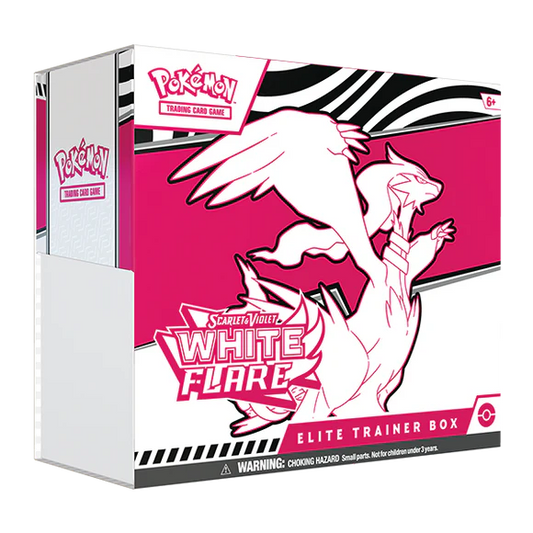 Pokémon Trading Cards Scarlet & Violet 10.5 White Flare Elite Trainer Box