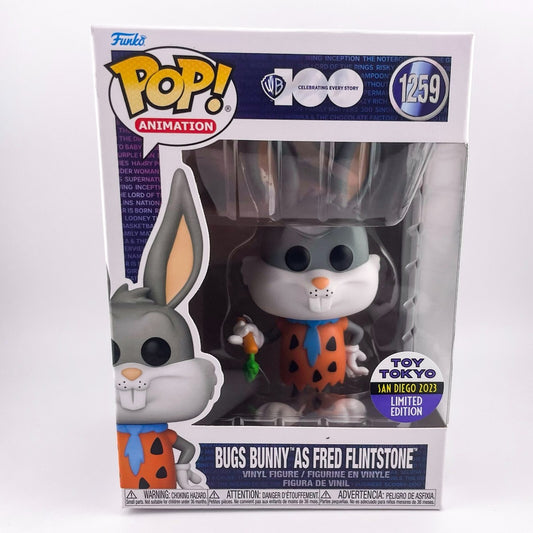 Funko Pop Bugs Bunny as Fred Flinstone #1259