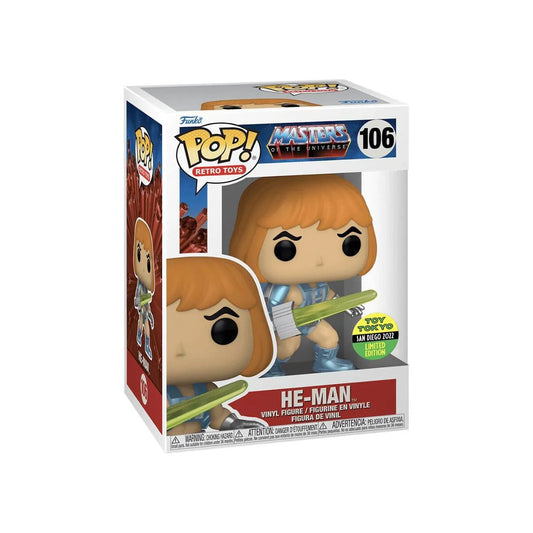 Funko Pop He-Man #106 (Toy Tokyo San Diego 2022 Limited Edition)
