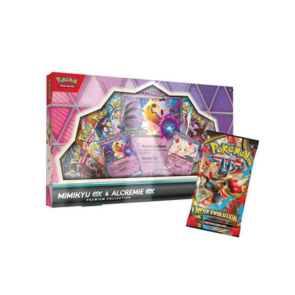 Pokémon Trading Card Game:Mimikyu ex & Alcremie ex Premium Collection