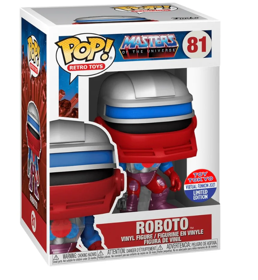 Funko Pop Roboto #81 (Toy Tokyo Virtual Funkon 2021)