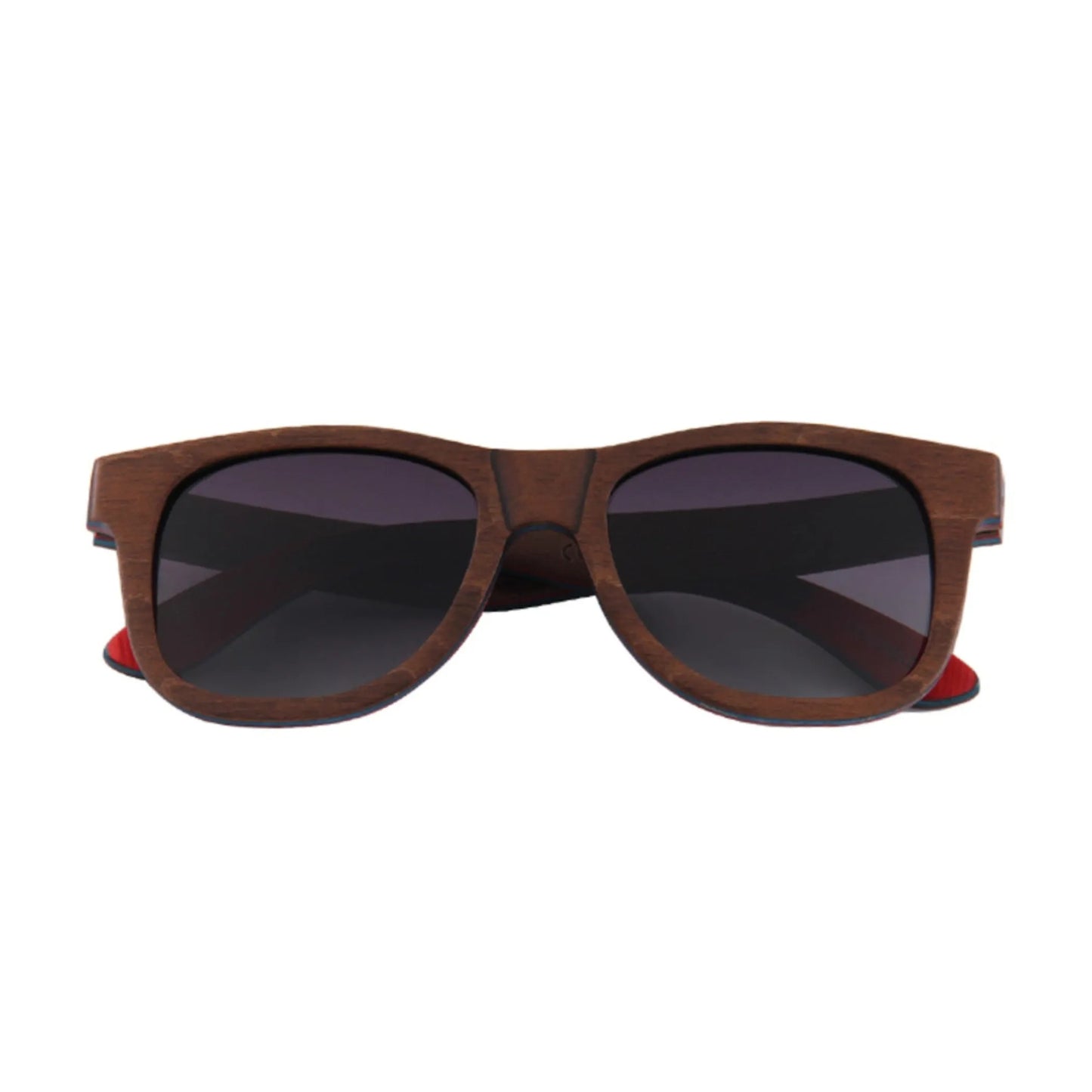 Barcelona D-Frame SkateBoard Wood Sunglasses