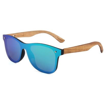 Cartagena D-Frame Bamboo Sunglasses