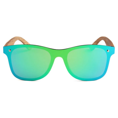 Cartagena D-Frame Bamboo Sunglasses