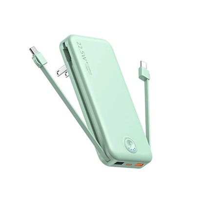 Power House 3-in-1 Fast And Foldable Wireless Power Bank With AC Plug
