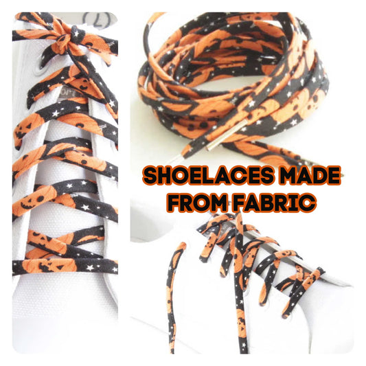 Halloween Pumpkin Jack-O-Lantern Cute Laces