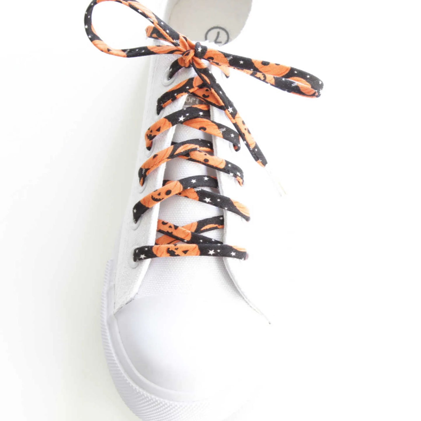 Halloween Pumpkin Jack-O-Lantern Cute Laces