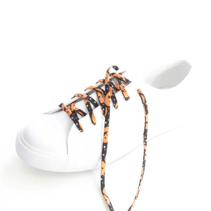 Halloween Pumpkin Jack-O-Lantern Cute Laces