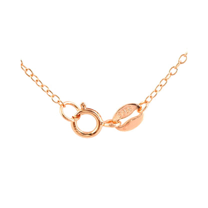 Collette Z Rose Goldplated Sterling Silver Cubic Zirconia Infinity Necklace