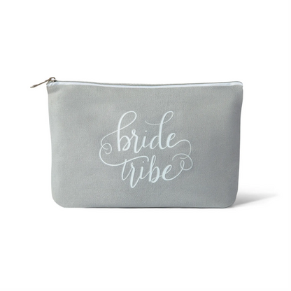 Bride/Bridesmaid Makeup Bag in Canvas