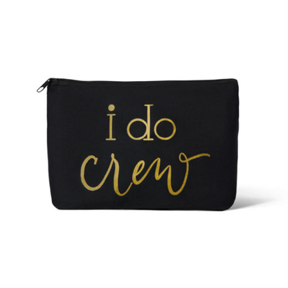 Bride/Bridesmaid Makeup Bag in Canvas