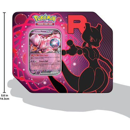 Pokémon Trading Card Game: Team Rocket Tin (Styles May Vary)