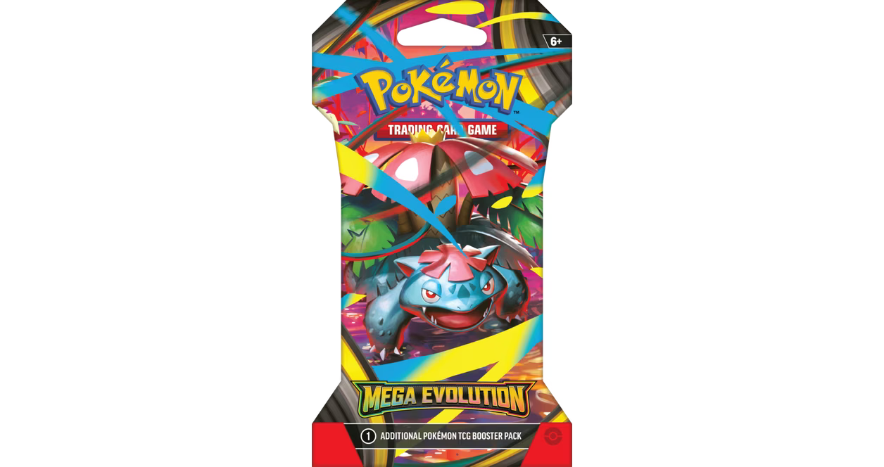 Pokemon Trading Card Game: Mega Evolution Sleeved Booster Pack