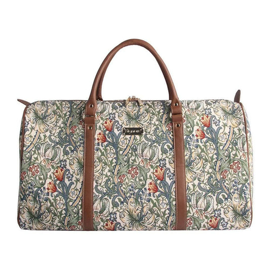 BHOLD-GLILY  William Morris Golden Lily Big Holdall/Duffel Bag