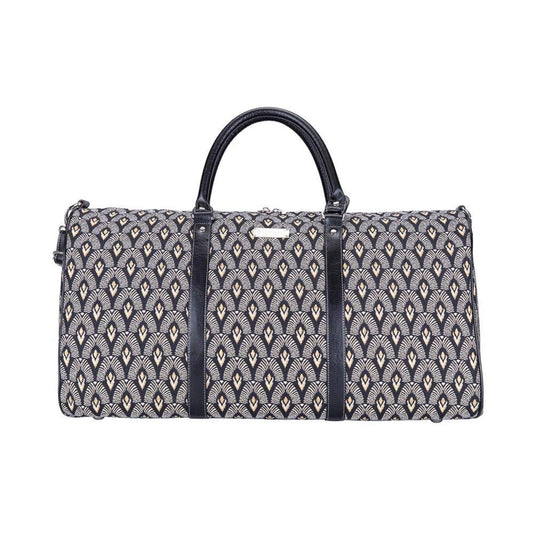 BHOLD-LUXOR  Black And White Luxor Big Holdall/Duffel Bag