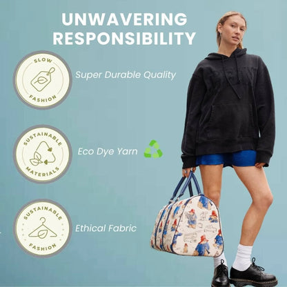 Paddington Bear Big Holdall/Duffel Weekender Bag