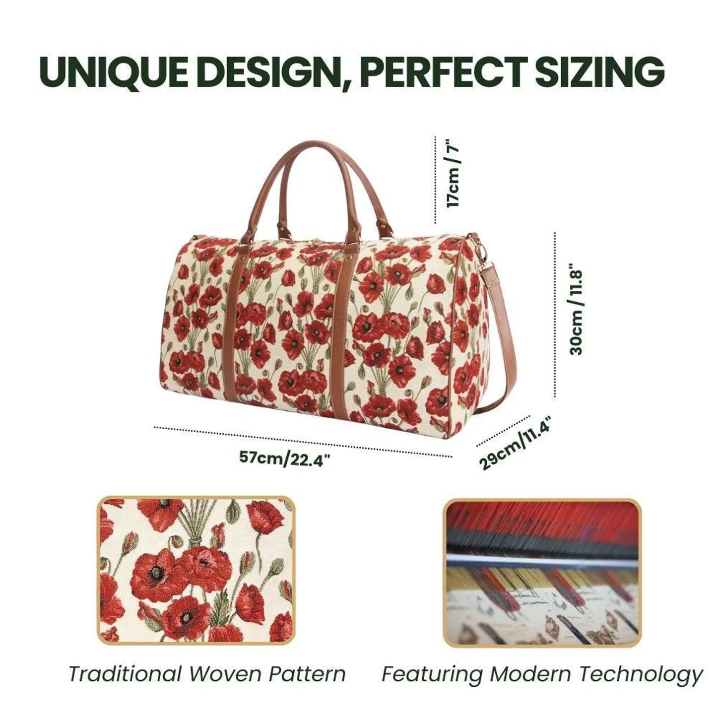 Poppy Big Holdall Women's Weekender Bag