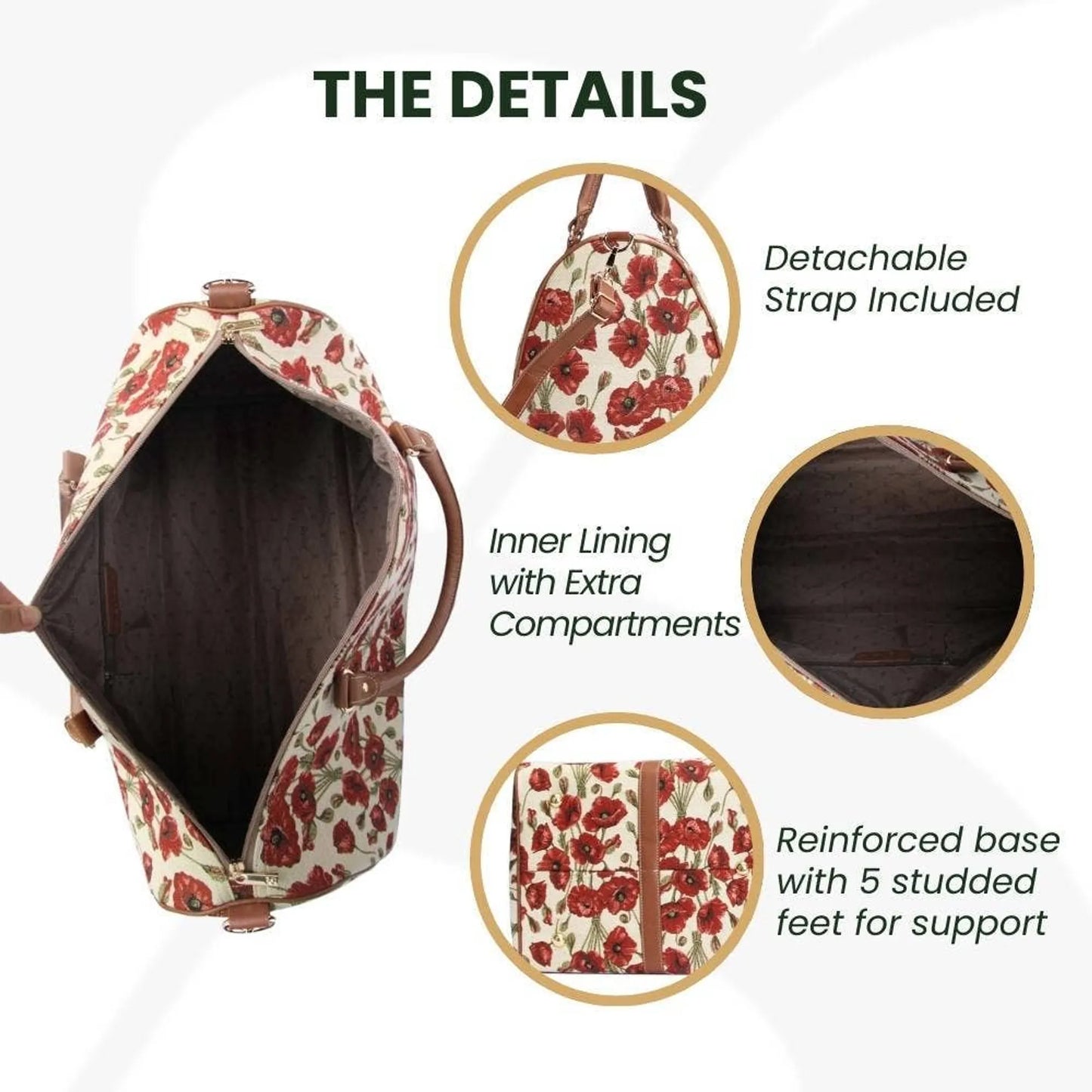 Poppy Big Holdall Women's Weekender Bag