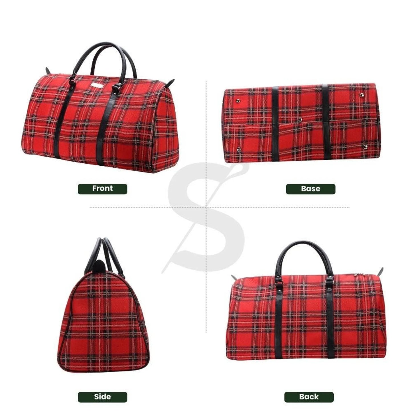 Royal Stewart Tartan Women's Weekender Duffel Bag