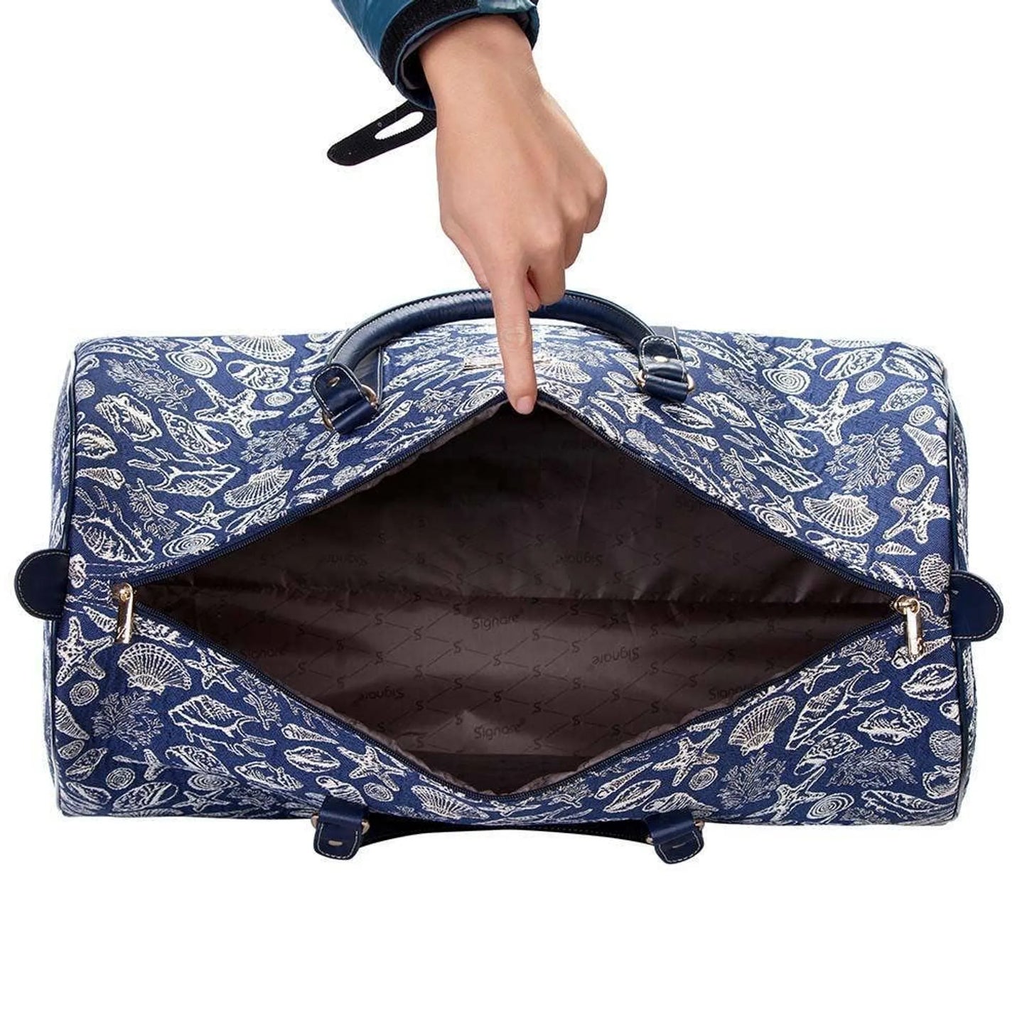 Sea Shell Big Holdall Weekender Bag for Women