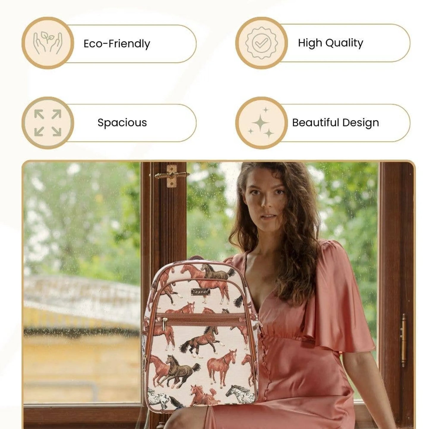 Running Horse Women's Backpack