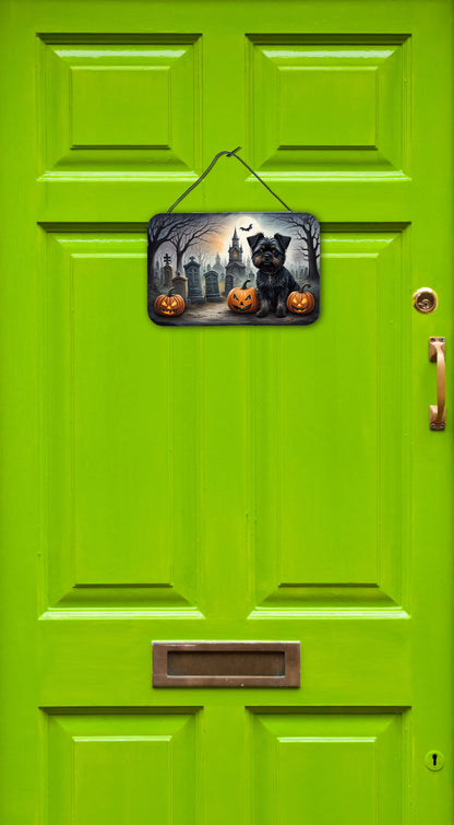 Spooky Halloween Wall or Door Hanging Prints - Size: 8HX12W | Pack Of: 1 | Collection name: Spooky halloween