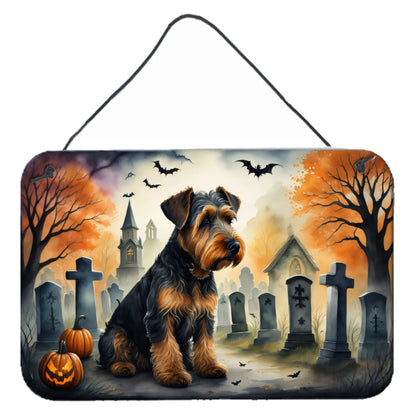 Spooky Halloween Wall or Door Hanging Prints - Size: 8HX12W | Pack Of: 1 | Collection name: Spooky halloween