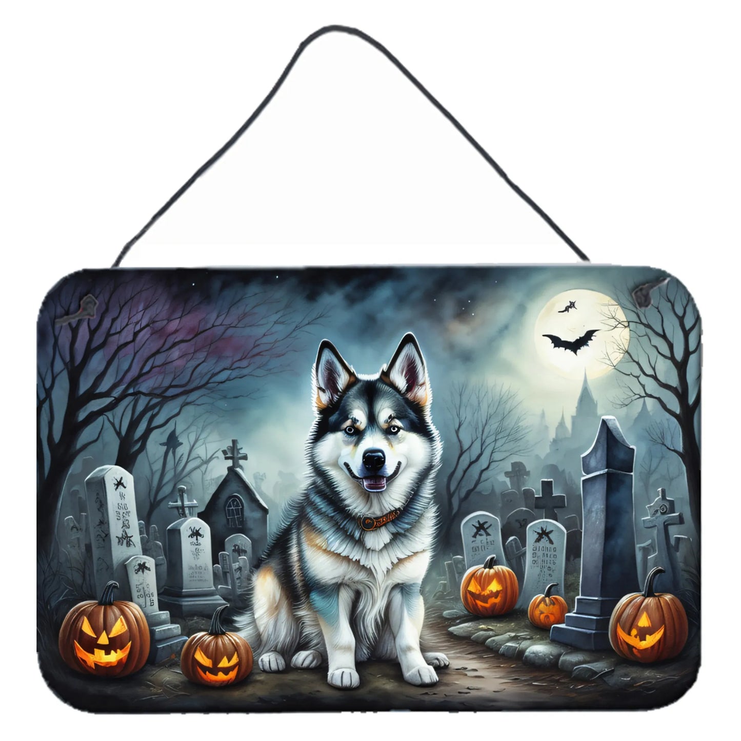 Spooky Halloween Wall or Door Hanging Prints - Size: 8HX12W | Pack Of: 1 | Collection name: Spooky halloween