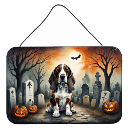 Spooky Halloween Wall or Door Hanging Prints - Size: 8HX12W | Pack Of: 1 | Collection name: Spooky halloween