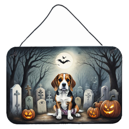 Spooky Halloween Wall or Door Hanging Prints - Size: 8HX12W | Pack Of: 1 | Collection name: Spooky halloween