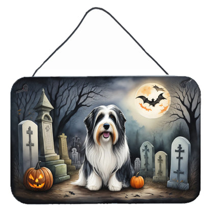 Spooky Halloween Wall or Door Hanging Prints - Size: 8HX12W | Pack Of: 1 | Collection name: Spooky halloween
