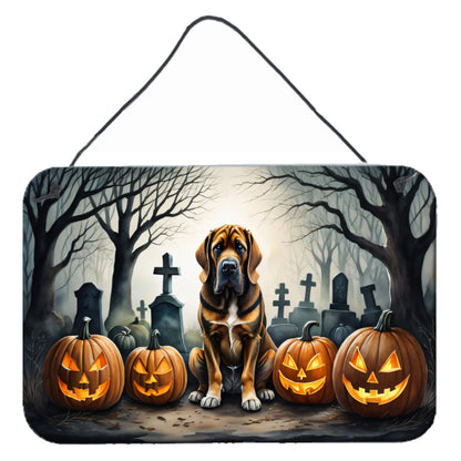 Spooky Halloween Wall or Door Hanging Prints - Size: 8HX12W | Pack Of: 1 | Collection name: Spooky halloween