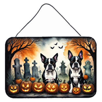 Spooky Halloween Wall or Door Hanging Prints - Size: 8HX12W | Pack Of: 1 | Collection name: Spooky halloween