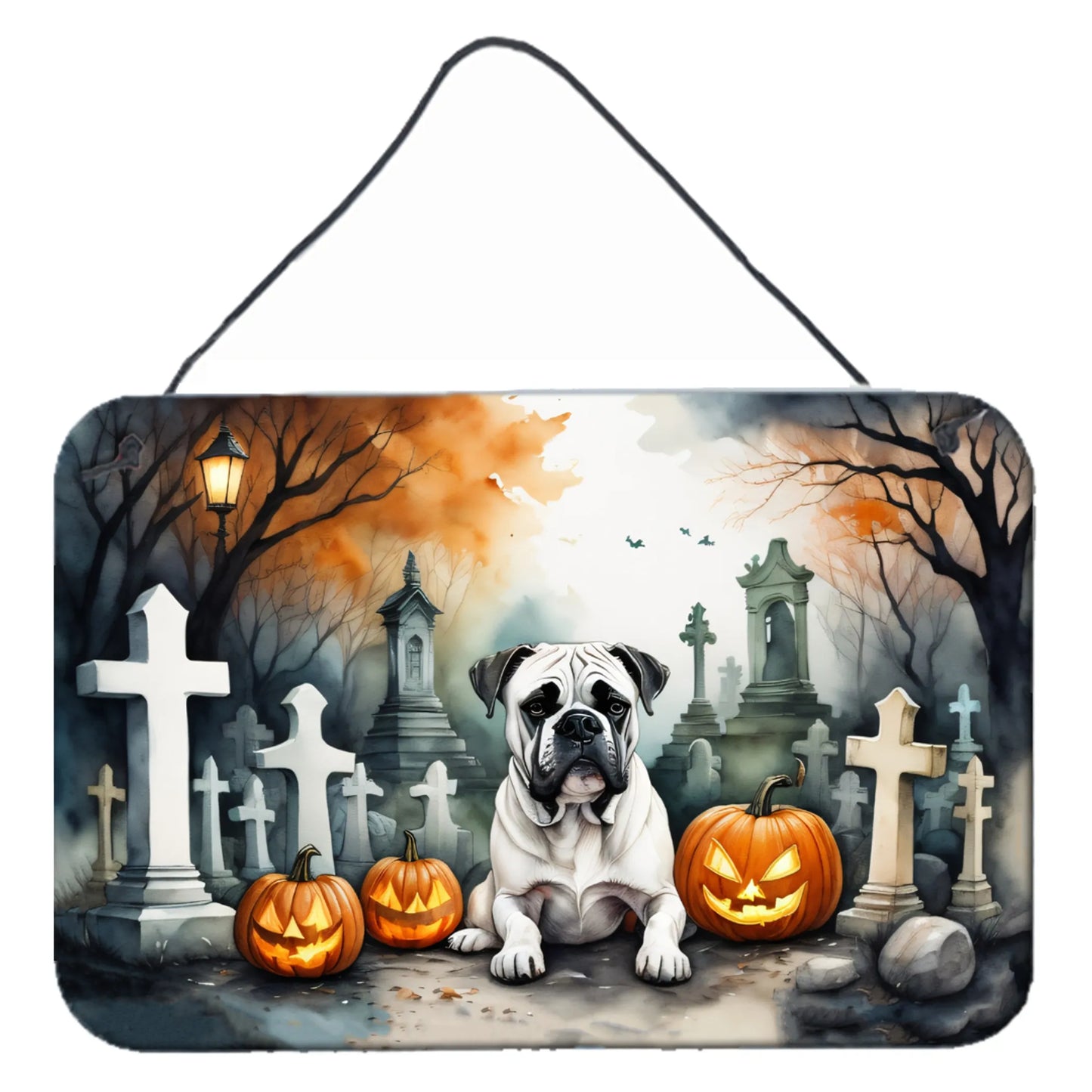 Spooky Halloween Wall or Door Hanging Prints - Size: 8HX12W | Pack Of: 1 | Collection name: Spooky halloween